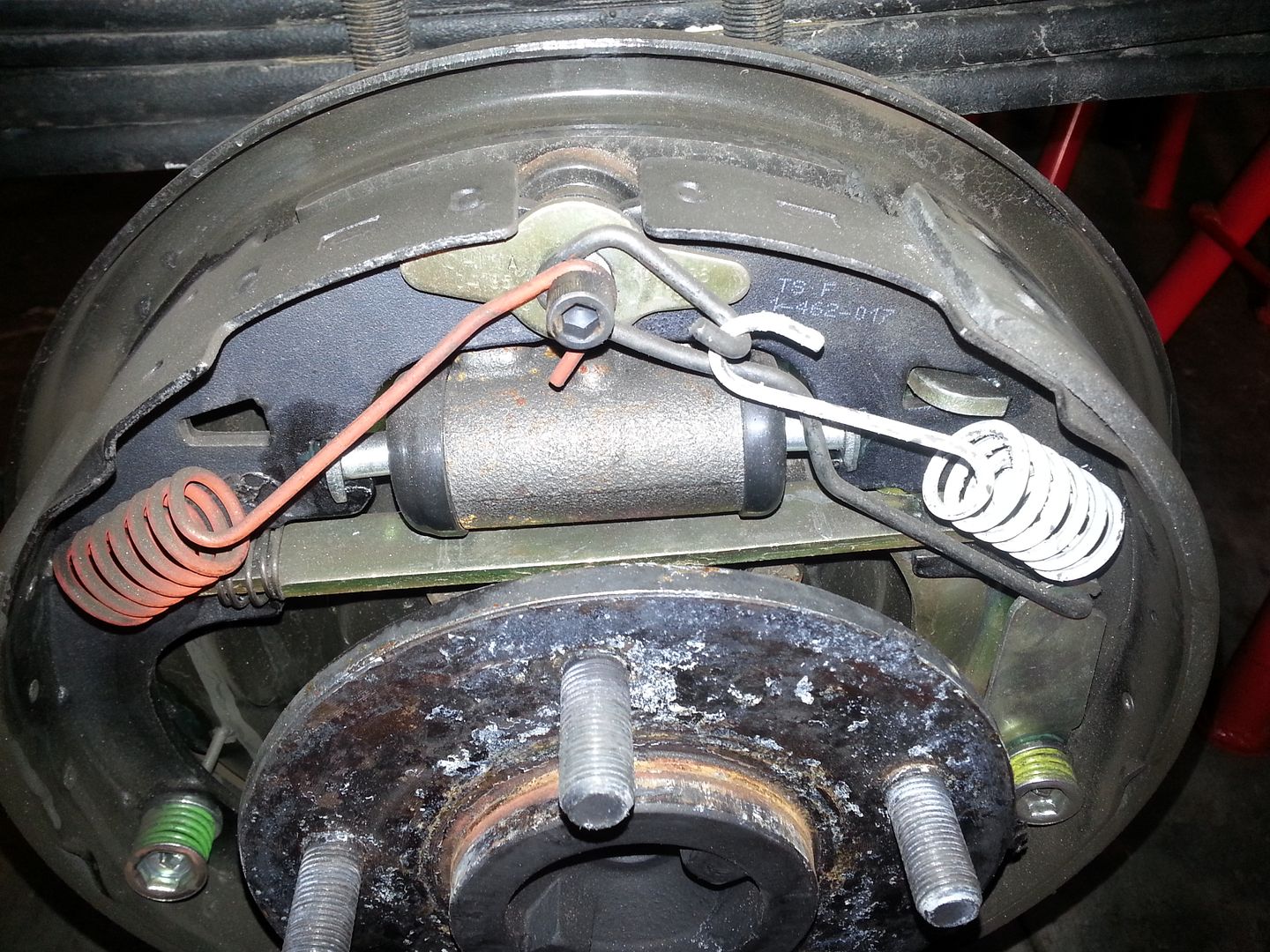 • rear brake upgrade